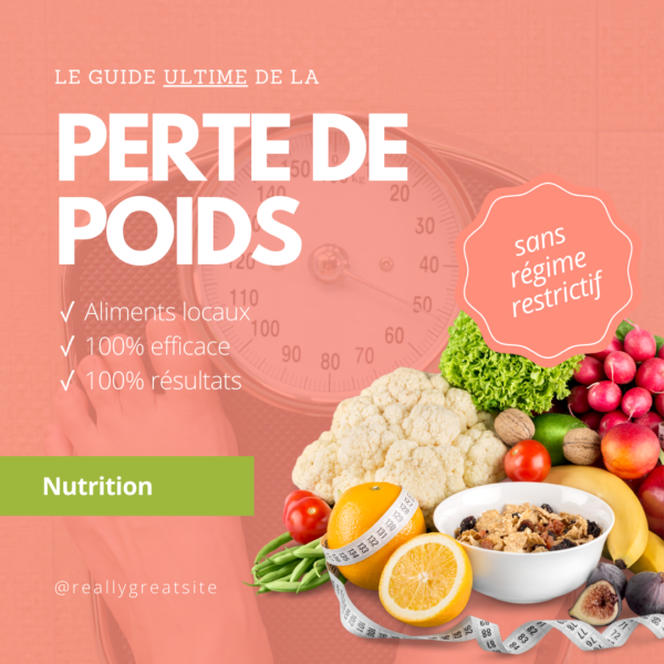 Perdre du poids sans régime avec une alimentation locale adaptée.